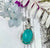 DZ54 Whosale Gemstone Rock DIY Jewelry For Girls Stone Crystal Amazonite Necklace and Pendent