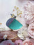 DZ58 Whosale Gemstone Rock DIY Jewelry For Girls Stone Crystal Amazonite and Rhodoite Necklace