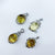 DZ63 Whosale Gemstone Rock DIY Jewelry For Girls Stone Crystal Citrine Quartz Necklace and Pendent